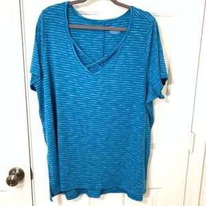 LANE BRYANT RIBBED T-SHIRT SZ 22-24